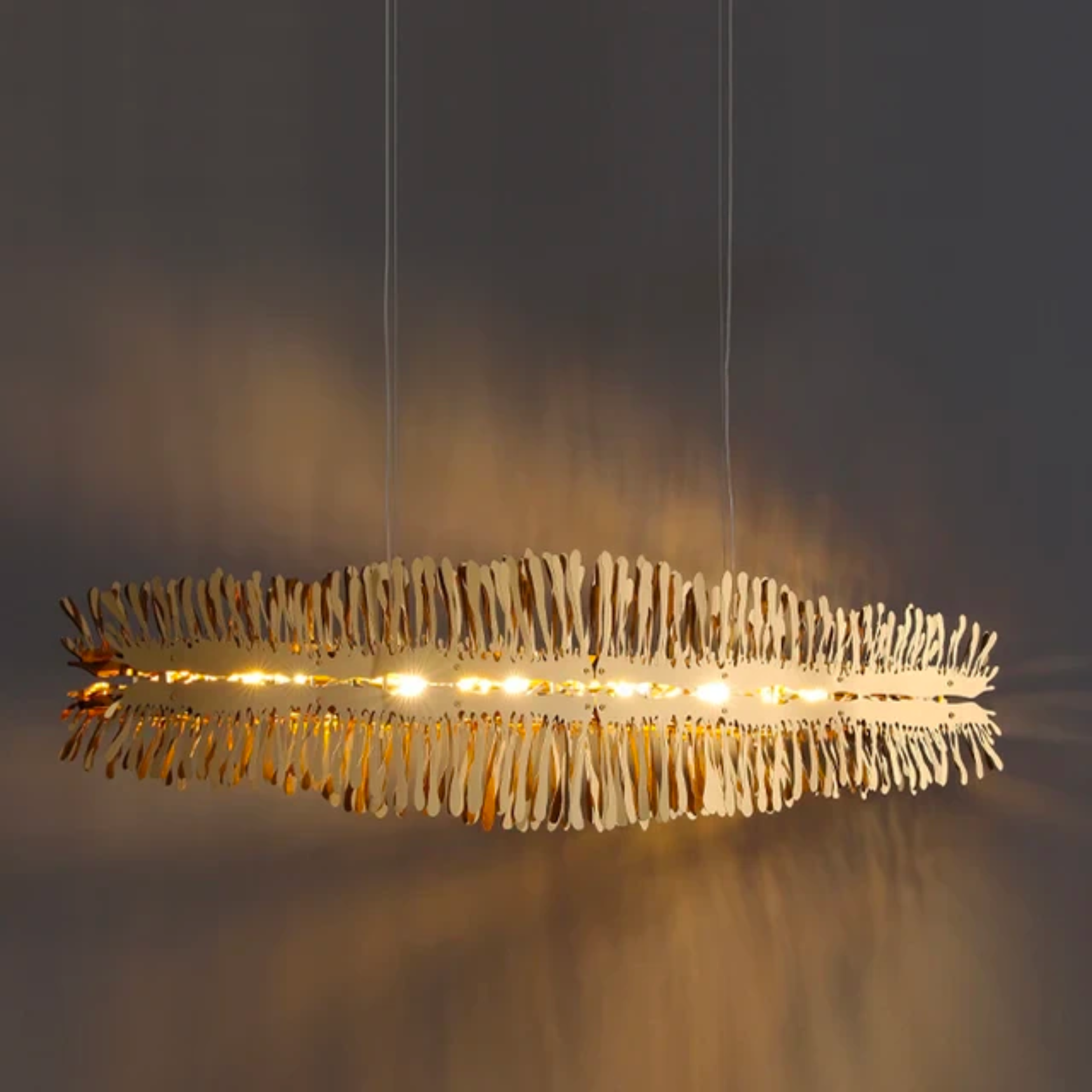 gold chandelier