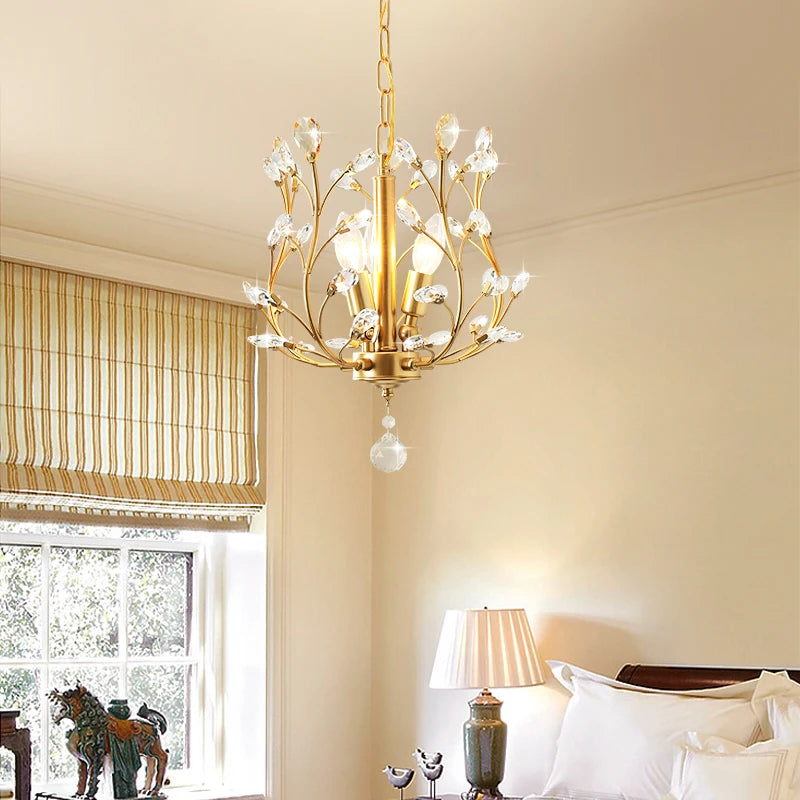 bedroom chandelier